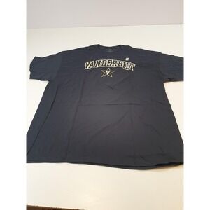 Vanderbilt Commodores Shirt Mens 2XL Black NCAA College Football T-Shirt Tee